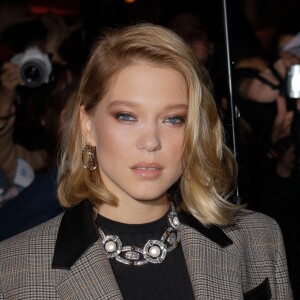 Léa Seydoux - Arrivées au défilé de mode prêt-à-porter printemps-été 2019 "Louis Vuitton" à Paris. Le 2 octobre 2018 © Veeren-CVS / Bestimage