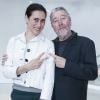 Semi-exclusif - Philippe Starck et sa femme Jasmine - Cocktail du lancement du champagne Louis Roederer "Cristal 2008" au Palais De Tokyo à Paris le 23 mai 2018. © Olivier Borde/Bestimage