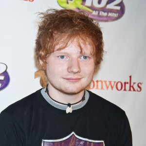 Ed Sheeran en décembre 2012 au Q102's Jingle Ball 2012