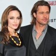 Angelina Jolie et Brad Pitt à l'avant-première du film "Au pays du sang et du miel" à New York le 5 novembre 2011
