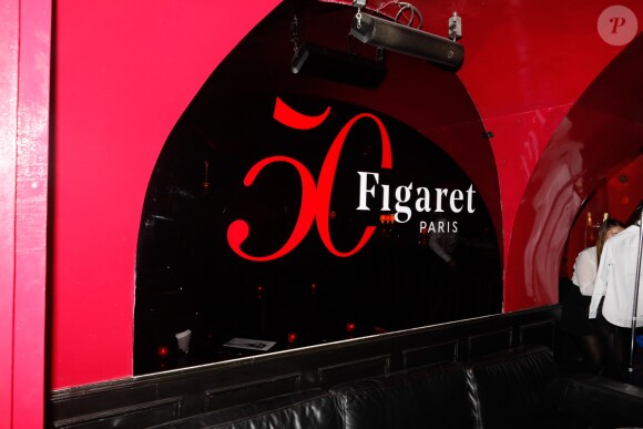 Soirée à l'occasion des 50 ans de la marque Figaret chez Castel à Paris, le 7 novembre 2018. © CVS/Bestimage