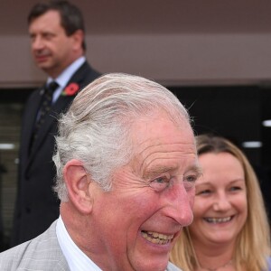 Le prince Charles en visite au British Council Arts Festival à Lagos au Nigeria le 7 novembre 2018