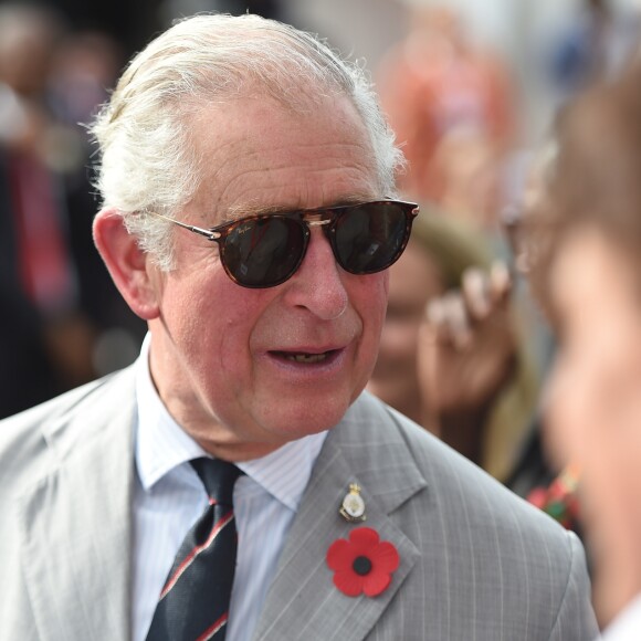 Le prince Charles en visite au British Council Arts Festival à Lagos au Nigeria le 7 novembre 2018