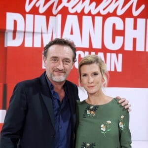 Exclusif - Jean Paul Rouve et helene Gateau - Enregistrement de l'émission "Vivement Dimanche" au studio Gabriel à Paris le 29 octobre 2018. L'émission sera diffusée le 11 novembre 2018. © Guillaume Gaffiot/Bestimage