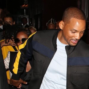 Will Smith à la sortie du spectacle de Dave Chappelle au club Peppermint à West Hollywood. Le 19 septembre 2018.