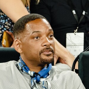 Will Smith assiste à un match de l'Open d'Autralie à Melbourne le 19 janvier 2018.