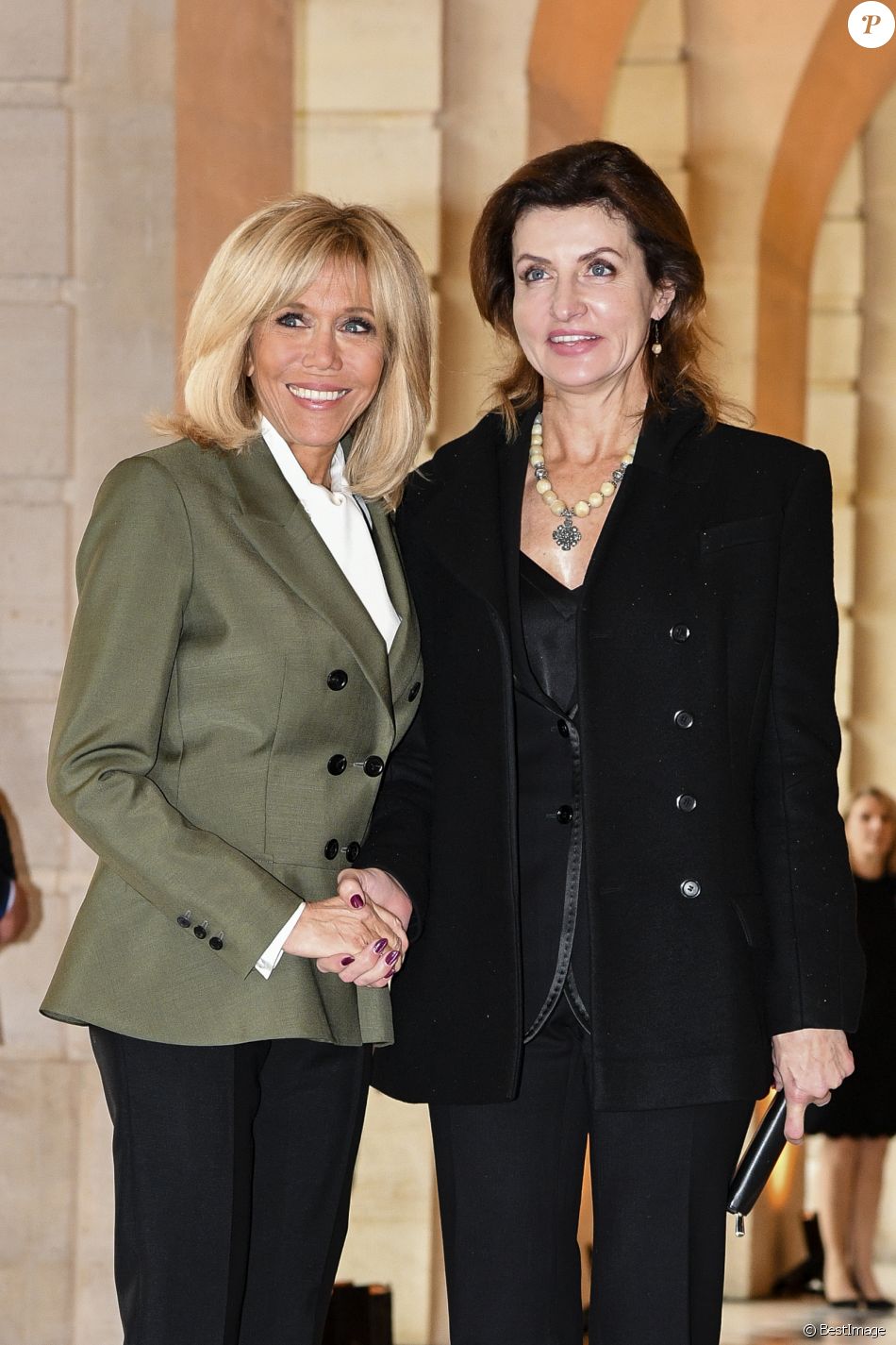 Brigitte Macron et Maryna Poroshenko (Femme du président ...