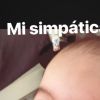 Georgina Rodriguez publie des images de sa fille Alana Martina sur Instagram. Février 2018.