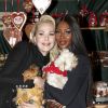 Kathrin Glock, Naomi Campbell - Ouverture du traditionnel marché de Noël de Henndorf près de Salzbourg en Autriche le 13 novembre 2018.