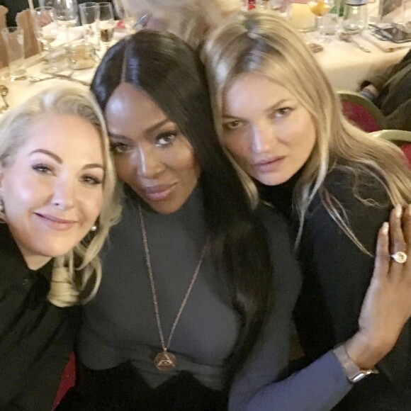 Kathrin Glock, Naomi Campbell, Kate Moss - Ouverture du traditionnel marché de Noël de Henndorf près de Salzbourg en Autriche le 13 novembre 2018.