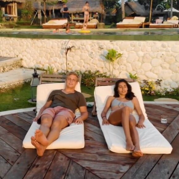 Jules Plisson en vacances avec sa compagne à Bali. Instagram, le 14 novembre 2018.