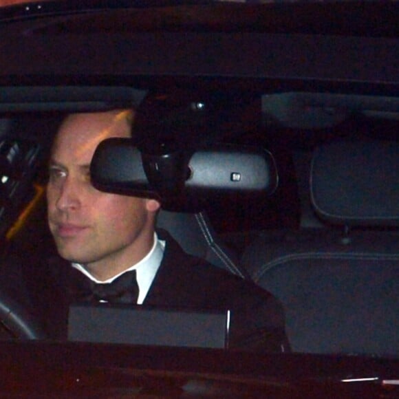 Le prince William et la duchesse Catherine de Cambridge arrivant à Buckingham Palace pour le dîner du 70e anniversaire du prince Charles, le 14 novembre 2018.