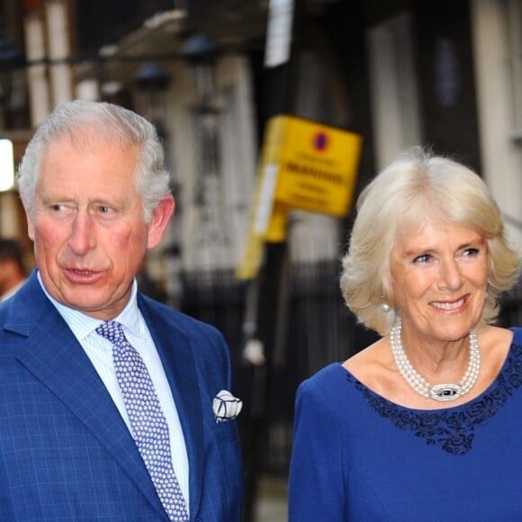 Le prince Charles et la duchesse Camilla de Cornouailles arrivent à la Spencer House dans le cadre de la célébration des 70 ans du prince Charles, à Londres, le 14 novembre 2018.