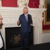 Le prince Charles, prince de Galles, et Camilla Parker Bowles, duchesse de Cornouailles, lors de la présentation d'un livre de photographies d'Arthur Edwards pour les 70 ans du prince à Londres le 14 novembre 2018.
