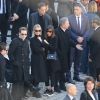 Nicolas Aznavour (Fils de Charles Aznavour), Katia Aznavour (Fille de Charles Aznavour), Michel Drucker - Arrivées à l'hommage national à Charles Aznavour à l'Hôtel des Invalides à Paris. Le 5 octobre 2018 © Jacovides-Moreau / Bestimage