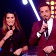 Karine Ferri et Camille Combal dans "Danse avec les stars 9" (TF1) lors des quarts de finale samedi 17 novembre 2018.