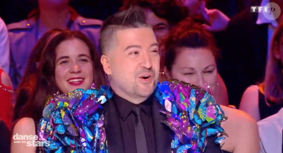 Chris Marques dans "Danse avec les stars 9" (TF1) lors des quarts de finale samedi 17 novembre 2018.