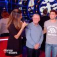 Clément Rémiens et son grand-père Papi Georges lors des quarts de finale de "Danse avec les stars 9" (TF1) samedi 17 novembre 2018.