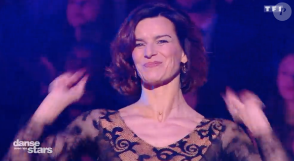 Fauve Hautot lors des quarts de finale de "Danse avec les stars 9" (TF1) samedi 17 novembre 2018.