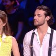 Iris Mittenaere et Anthony Colette lors des quarts de finale de "Danse avec les stars 9" (TF1) samedi 17 novembre 2018.