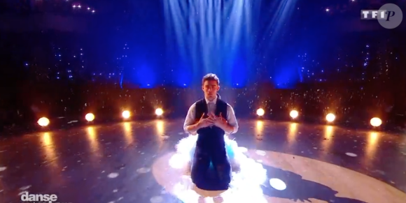 Clément Rémiens lors des quarts de finale de "Danse avec les stars 9" (TF1) samedi 17 novembre 2018.