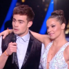 Clément Rémiens et Denitsa Ikonomova lors des quarts de finale de "Danse avec les stars 9" (TF1) samedi 17 novembre 2018.
