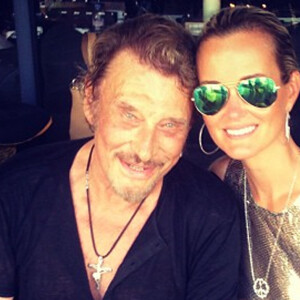 Laeticia et Johnny Hallyday ont fete l'anniversaire de leurs filles Jade et Joy (9 et 5 ans) dans leur villa a Saint-Barthelemy. 09/08/2013 - Saint-barthelemy