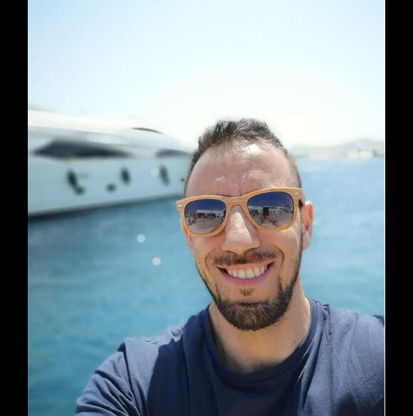 Abdelkarim du "Meilleur Pâtissier" en vacances en Grèce - Instagram, 22 août 2018