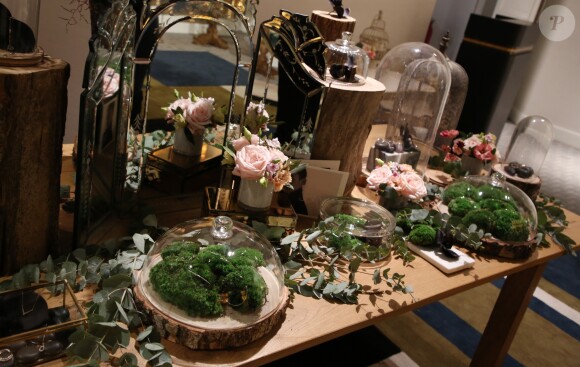 Exclusif - Ambiance - La nouvelle maison de joaillerie Française "Joïkka" lance sa première collection à l'hôtel Fauchon à Paris le 20 novembre 2018. © Denis Guignebourg/Bestimage
