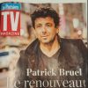 Patrick Bruel en couverture de TV Magazine, supplément du Parisien du 23 novembre 2018.
