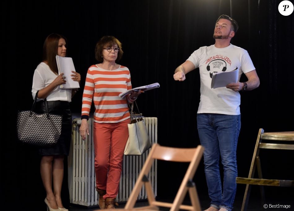 Films Et Séries Tv Avec Danièle évenou Exclusif - Danièle Évenou, Norbert Tarayre et Séverine Ferrer