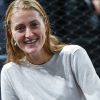 Kristina Mladenovic (compagne de Dominic Thiem) dans les tribunes lors du tournoi de tennis Rolex Paris Masters à l'Accor Hotels Arena à Paris, France, le 31 octobre 2018. © Veeren-Perusseau/Bestimage