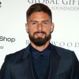 Olivier Giroud - Les célébrités posent lors du photocall de la soirée Global Gift à Londres le 2 novembre 2018.