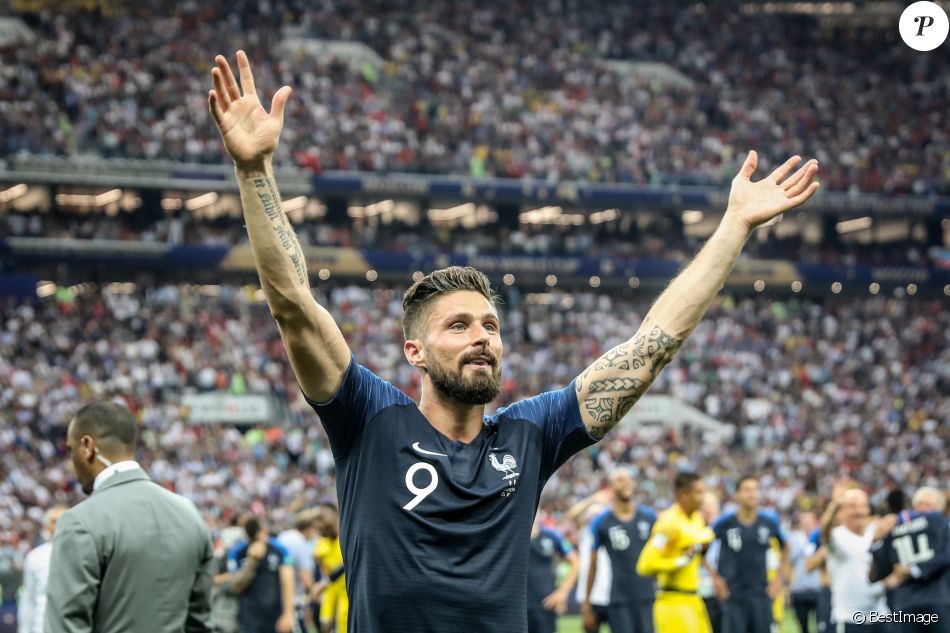 Olivier Giroud - Finale de la Coupe du Monde de Football ...