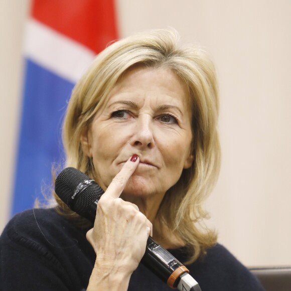 Claire Chazal - Personnalités au Global Positive Forum 2018 au Ministère des Affaires étrangères à Paris. Le 20 novembre 2018 © Marc Ausset-Lacroix / Bestimage