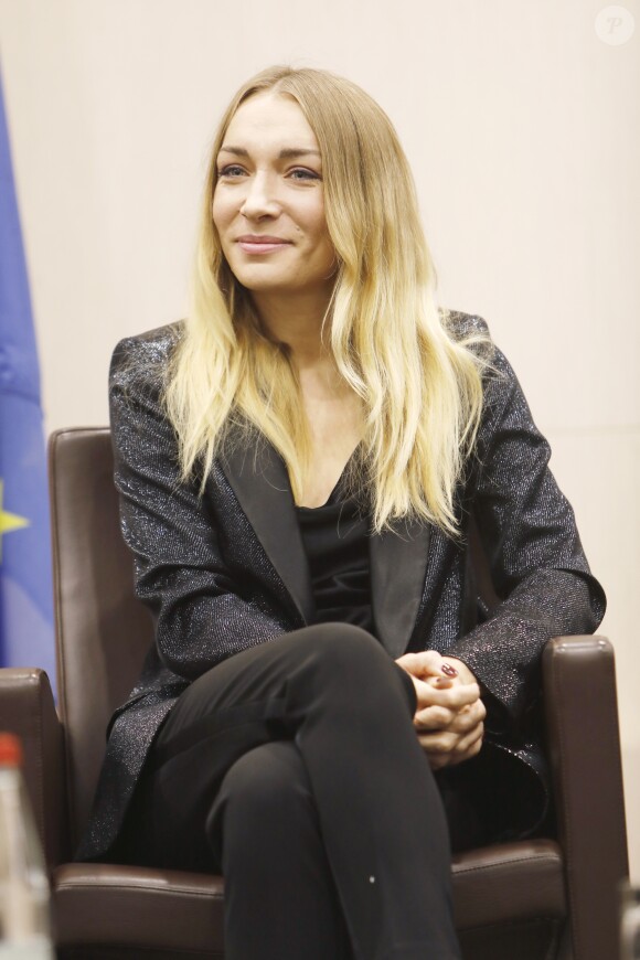 Inna Shevchenko (Militante Femen) - Personnalités au Global Positive Forum 2018 au Ministère des Affaires étrangères à Paris. Le 20 novembre 2018 © Marc Ausset-Lacroix / Bestimage