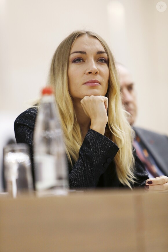 Inna Shevchenko (Militante Femen) - Personnalités au Global Positive Forum 2018 au Ministère des Affaires étrangères à Paris. Le 20 novembre 2018 © Marc Ausset-Lacroix / Bestimage