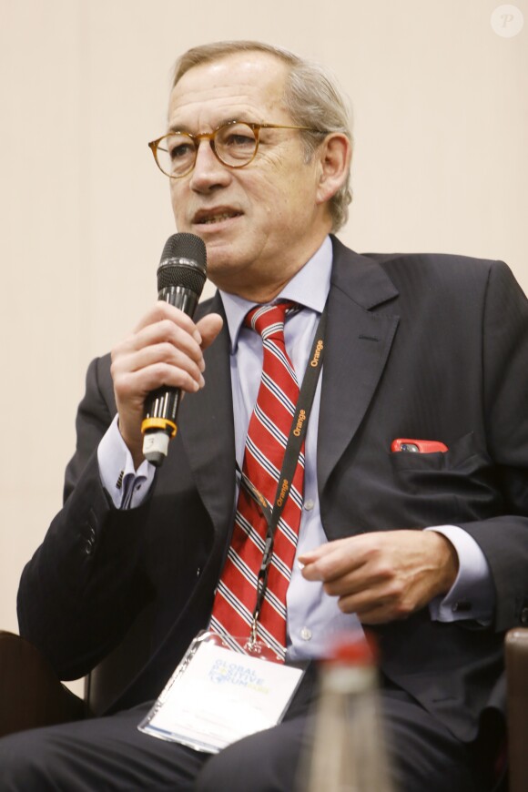 Olivier Marchal (Président Bain Company France) - Personnalités au Global Positive Forum 2018 au Ministère des Affaires étrangères à Paris. Le 20 novembre 2018 © Marc Ausset-Lacroix / Bestimage