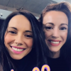 Lucie et Clémentine, ex-prétendantes d'Emeric dans "L'amour est dans le pré 2018", passent du temps ensemble. Le 29 novembre 2018.