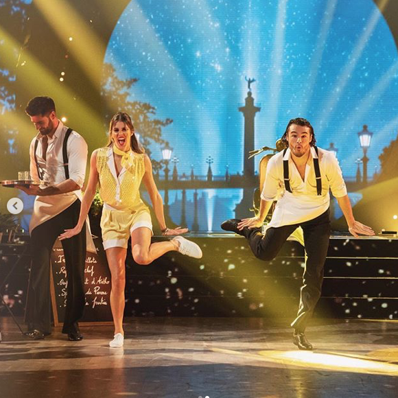 Iris Mittenaere et Anthony Colette, le 17 novembre 2018 dans "Danse avec les stars 9".