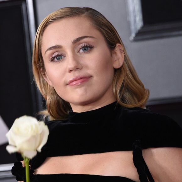 Miley Cyrus à la 60e soirée annuelle des Grammy Awards à Madison Square Garden à New York, le 28 janvier 2018 © Chris Delmas/Bestimage