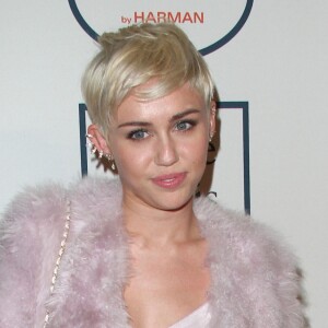 Miley Cyrus - soirée pré-Grammy Awards à Los Angeles, le 25 janvier 2014.