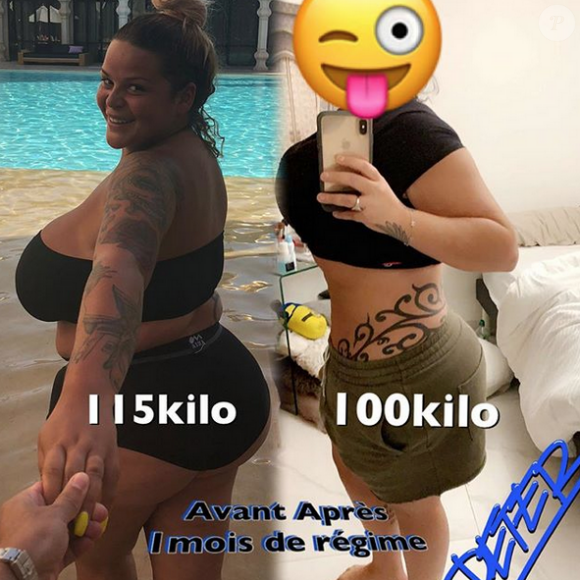 Sarah Fraisou ne cesse de se transformer physiquement. 2018 a été l'année de la métamorphose.