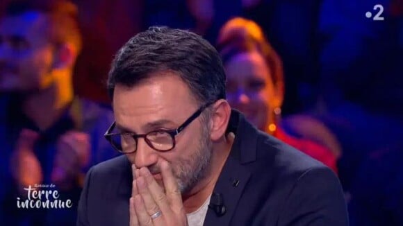 Frédéric Lopez en larmes dans "Rendez-vous en terre inconnue", France 2, 4 décembre 2018