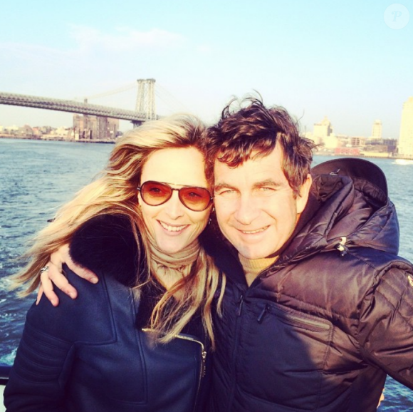 Marie Poniatowski et Pierre Rambaldi. Photo publiée en mars 2015.