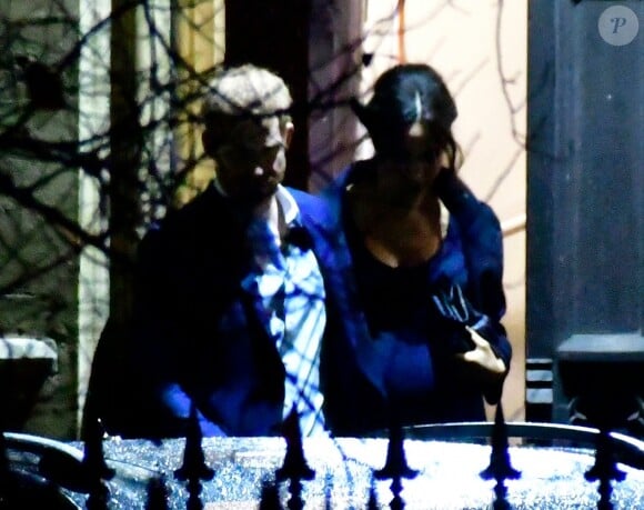 Le prince Harry, duc de Sussex, et Meghan Markle (enceinte), duchesse de Sussex, assistent à un hommage à Henry van Straubenzee à l'église St Luke dans le quartier de Chelsea à Londres le 4 décembre 2018.