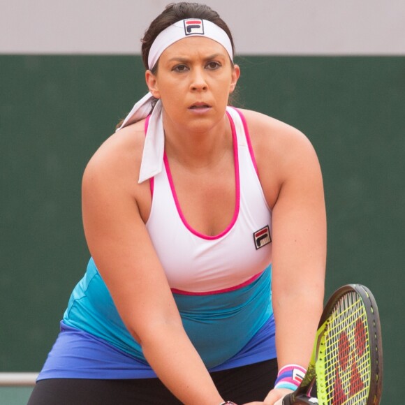 Marion Bartoli à Roland-Garros le 6 juin 2018.