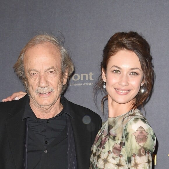 Patrick Chesnais et Olga Kurylenko à l'avant-première du film policier "L'Empereur de Paris" au cinéma Gaumont-Opéra à Paris, France, le 10 décembre 2018. © Coadic Guirec/Bestimage