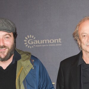 Denis Ménochetet et Patrick Chesnais à l'avant-première du film policier "L'Empereur de Paris" au cinéma Gaumont-Opéra à Paris, France, le 10 décembre 2018. © Coadic Guirec/Bestimage