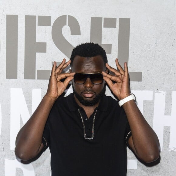 Maître Gims (Gandhi Djuna) à la soirée de lancement du nouveau parfum Diesel "Only The Brave Street" au Palais de Tokyo à Paris, le 6 septembre 2018. © Pierre Perusseau/Bestimage